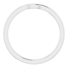 Load image into Gallery viewer, Sterling Silver Band for 5 x 3 mm Emerald
