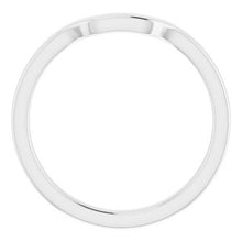 Load image into Gallery viewer, Sterling Silver Band for 12 x 10 mm Emerald
