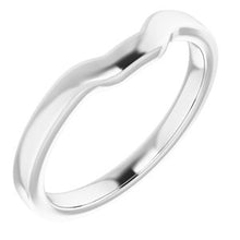 Load image into Gallery viewer, Sterling Silver Band for 11 x 9 mm Emerald
