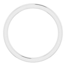 Load image into Gallery viewer, Sterling Silver Band for 5.5 x 5.5 mm Square
