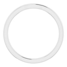 Load image into Gallery viewer, Sterling Silver Band for 6 x 6 mm Square
