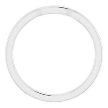 Load image into Gallery viewer, Sterling Silver Band for 8 x 8 mm Square
