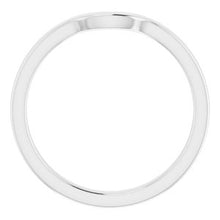 Load image into Gallery viewer, Sterling Silver Band for 8 x 8 mm Heart
