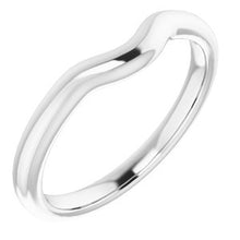 Charger l'image dans la galerie, Sterling Silver Band for 4.1 mm Round Ring

