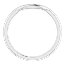 Charger l'image dans la galerie, Sterling Silver Band for 8.2 mm Round Ring
