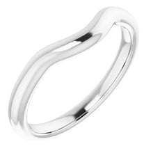 Charger l'image dans la galerie, Sterling Silver Band for 8.8 mm Round Ring
