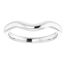 Charger l'image dans la galerie, Sterling Silver Band for 9.4 mm Round Ring
