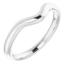 Load image into Gallery viewer, Sterling Silver Band for 8x6 mm Oval Ring
