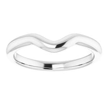 Load image into Gallery viewer, Sterling Silver Band for 6x4 mm Oval Ring

