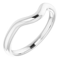 Load image into Gallery viewer, Sterling Silver Band for 10x8 mm Oval Ring

