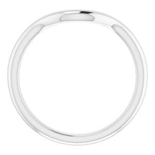 Load image into Gallery viewer, Sterling Silver Band for 12x10 mm Oval Ring

