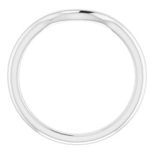 Load image into Gallery viewer, Sterling Silver Band for 7 mm Cushion Ring
