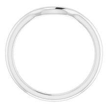 Charger l'image dans la galerie, Sterling Silver Band for 6 mm Asscher Ring
