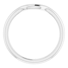 Charger l'image dans la galerie, Sterling Silver Band for 6x4 mm Emerald Ring

