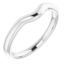 Load image into Gallery viewer, Sterling Silver Band for 4 mm Square Ring
