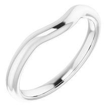 Load image into Gallery viewer, Sterling Silver Band for 7.5 mm Square Ring
