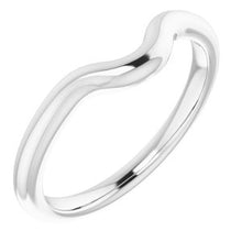 Load image into Gallery viewer, Sterling Silver Band for 6.5 mm Round Ring
