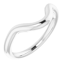 Load image into Gallery viewer, Sterling Silver Band for 12 mm Round Ring
