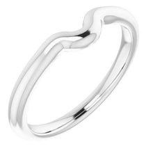 Load image into Gallery viewer, Sterling Silver Band for 5x3 mm Oval Ring
