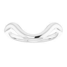 Load image into Gallery viewer, Sterling Silver Band for 14 mm Round Ring
