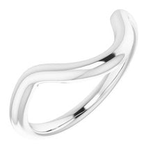 Load image into Gallery viewer, Sterling Silver Band for 15 mm Round Ring
