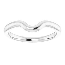 Load image into Gallery viewer, Sterling Silver Band for 7x5 mm Oval Ring
