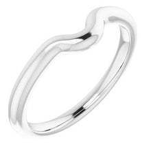 Load image into Gallery viewer, Sterling Silver Band for 6x4 mm Oval Ring
