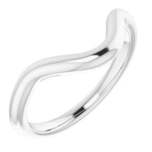 Load image into Gallery viewer, Sterling Silver Band for 12x10 mm Oval Ring
