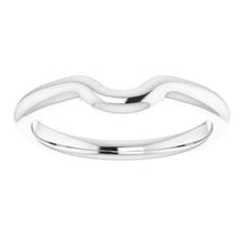 Charger l'image dans la galerie, Sterling Silver Band for 5 mm Cushion Ring
