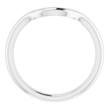 Load image into Gallery viewer, Sterling Silver Band for 9 mm Cushion Ring
