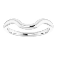 Load image into Gallery viewer, Sterling Silver Band for 9 mm Cushion Ring
