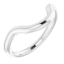Load image into Gallery viewer, Sterling Silver Band for 14 mm Cushion Ring

