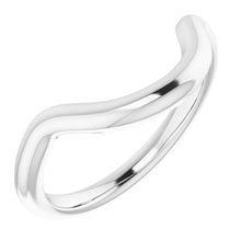 Load image into Gallery viewer, Sterling Silver Band for 15 mm Cushion Ring
