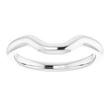 Load image into Gallery viewer, Sterling Silver Band for 7 mm Asscher Ring
