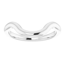 Load image into Gallery viewer, Sterling Silver Band for 13 mm Cushion Ring

