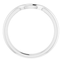 Load image into Gallery viewer, Sterling Silver Band for 5 mm Asscher Ring
