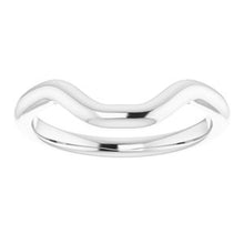 Charger l'image dans la galerie, Sterling Silver Band for 9 mm Asscher Ring
