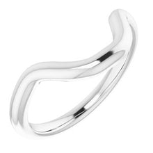 Load image into Gallery viewer, Sterling Silver Band for 14x10 mm Emerald Ring
