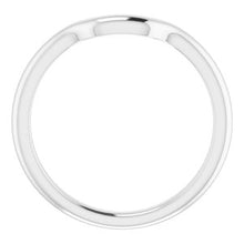 Charger l'image dans la galerie, Sterling Silver Band for 5.5 mm Square Ring
