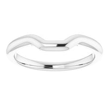 Charger l'image dans la galerie, Sterling Silver Band for 5.5 mm Square Ring
