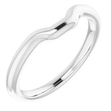 Load image into Gallery viewer, Sterling Silver Band for 5 mm Square Ring
