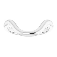 Load image into Gallery viewer, Sterling Silver Band for 16x12 mm Emerald Ring
