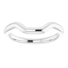 Load image into Gallery viewer, Sterling Silver Band for 7.5 mm Square Ring

