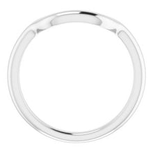 Load image into Gallery viewer, Sterling Silver Band for 10 mm Square Ring
