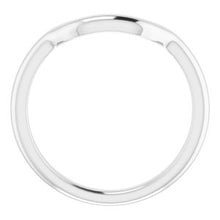 Charger l'image dans la galerie, Sterling Silver Band for 9 mm Square Ring
