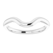 Load image into Gallery viewer, Sterling Silver Band for 8.2 mm Round Ring

