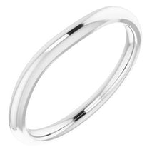 Load image into Gallery viewer, Sterling Silver Band for 4.1 mm Round Ring
