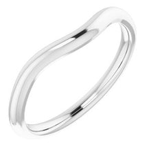 Load image into Gallery viewer, Sterling Silver Band for 8.2 mm Round Ring
