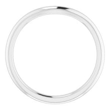 Charger l'image dans la galerie, Sterling Silver Band for 8x6 mm Oval Ring
