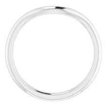Load image into Gallery viewer, Sterling Silver Band for 9x7 mm Oval Ring
